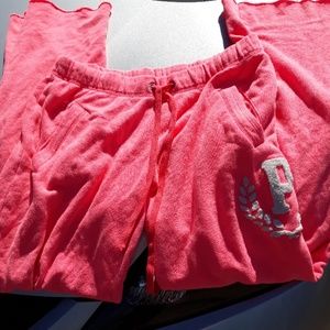Victorias secret pink sweatpants